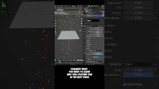 Quick and Easy 3D Rain in Blender