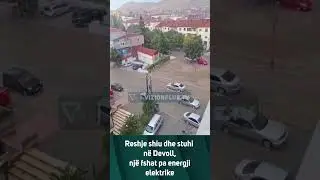 Reshje shiu dhe stuhi në Devoll, një fshat pa energji elektrike - Vizion Plus