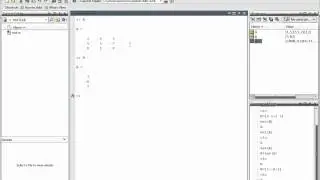 Matlab Sect 30 Matrix Determinant, Inverse, Trace, and Rank