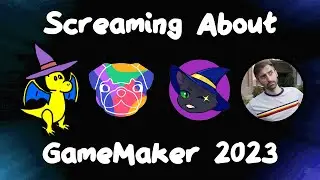 Screaming About GameMaker (2023) - 8bitwarrior, Juju Adams, and Tabular Elf