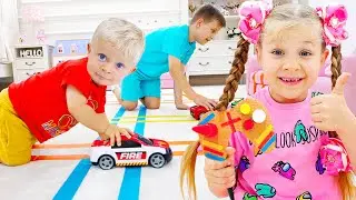 Diana and Roma came up with How to Entertain baby Oliver | Fun Toddler Activities