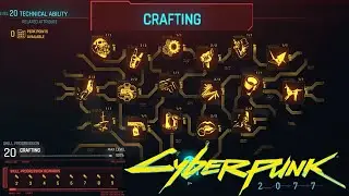 Crafting Tree Full Breakdown! Testing Every Single Perk! Is Crafting Tree Worth It? (Cyberpunk 2077)