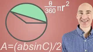 Area of a Segment in a Circle 2 Methods