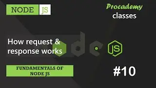 #10 How Request & Response works | Fundamentals of NODE JS | A Complete NODE JS Course