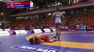 Гагик Газарян (55 kg) вышел в финал Первенства Европы U17 по вольной борьбе!