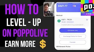 HOW TO LEVEL UP ON POPPOLIVE | Understanding the difference between level-up & Wealth Level