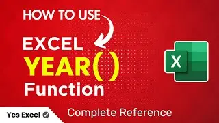 Excel YEAR Function - Excel YEAR Formula