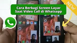 Fitur Baru Whatsapp!! Cara Berbagi Screen Layar Saat Video Call di Whatsapp 2023