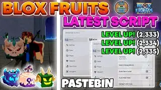 BLOX FRUITS Script Pastebin 2024 AUTO FARM | AUTO SEA EVENT | V4 | RAIN FRUIT | DF MASTERY (NO KEY)