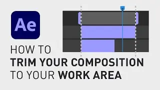 How to trim a comp to work area