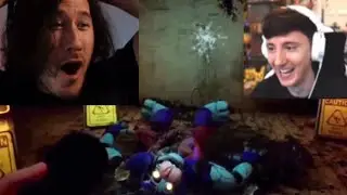 Dawko and Markiplier find Glamrock Bonnie in the fnaf ruin dlc