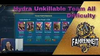 Team Hydra All Stage Unkillable Raid Shadow Legends