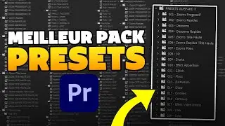 Montage Vidéo : GAGNE UN TEMPS FOU avec mes PRESETS !! (+120 presets)