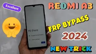 Redmi A3 FRP BYPASS Without Pc New Trick 2024 Any Security /Google Account Unlock