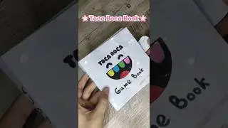 🌸Toca Boca Book🌸 asmr #diy #tiktok #handmade #handcraft #craft #asmr #asmrvideo