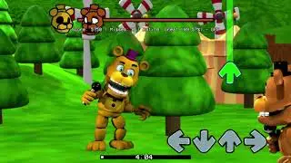 FNF Gamebreaker Cover Adventure Freddy vs Adventure Fredbear (FC)
