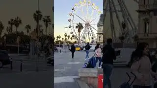 Барселона.Колесо обозрения