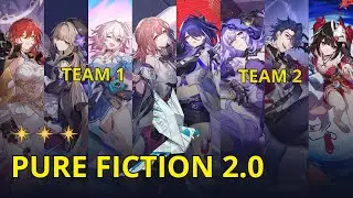 Himeko E2 Herta E6 & Acheron E0 - Pure Fiction 2.0 / 2.1 Stage 4 (3 Stars) | Honkai: Star Rail