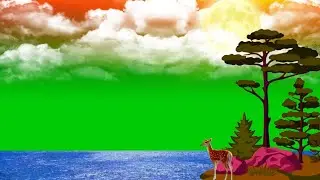 River Green Screen Animation | River Green Screen Background Video Effects HD