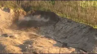 Chilcotin River Landslide Shown Destabilizing