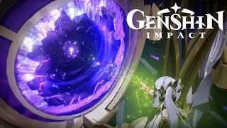 Nahida And Traveler Versus Scaramouche And Take Electro Gnosis Cutscene 3.2【Genshin Impact】