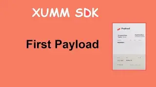 Your First XRPL Payload via XUMM SDK