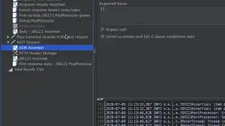 Assertions in Jmeter  - JSON, JSR223, Response Assertions