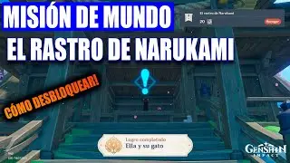 El rastro de Narukami. Misión de Mundo. Genshin Impact 2.1 Inazuma