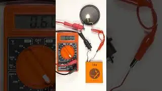 How to use a Multimeter -- in 60 seconds. #electronics #multimeter #diy