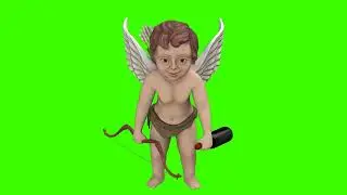 Расстроенный ангел Футаж хром