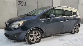 Цікавий автомобіль Opel Meriva В 1.7cddti A17DTC з помилкою по свічках накалу