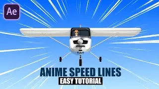 Anime Speed Lines in After Effects (No Plugin Required)