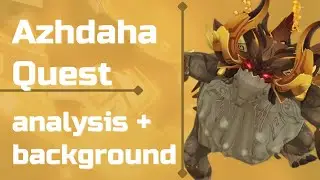 Azhdaha Quest Analysis | Local Zhongli Simp Overdoses on Zhongli | Genshin Lore and Theory
