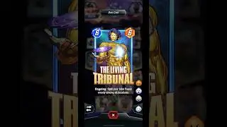 THE LIVING TRIBUNAL GAMEPLAY IN MARVEL SNAP!!