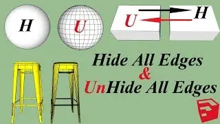 Hide All Edges Plugin For Sketchup