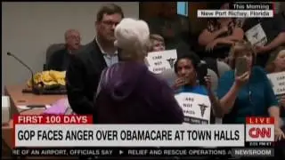 Town Hall Erupts When Official Mentions Death Panels