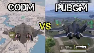 COD Mobile vs PUBG Mobile - Fighter Jet Comparison