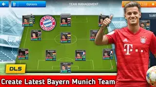 How To Create Latest Bayern Munich Team In Dream League Soccer 2019