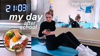 МОЙ ДЕНЬ после ШКОЛЫ | my after school routine *high school*