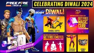 Diwali Event 2024🥳🤯 | free fire new event | Ff New Event | Upcoming events in free fire