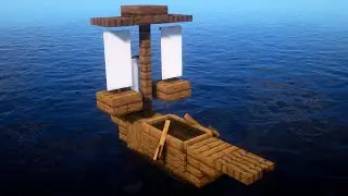 ЛОДКА В МАЙНКРАФТЕ!