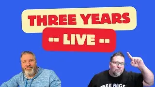 My Three Year Livestreaming Anniversary Celebration with Mikey