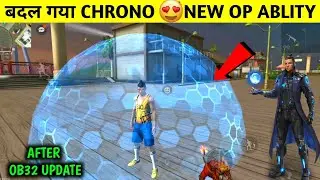 CHRONO ABILITY CHANGE AFTER OB33 UPDATE | NEW CHRONO CHARACTER SKILL | CHRONO CHARACTER SKILL CHANGE