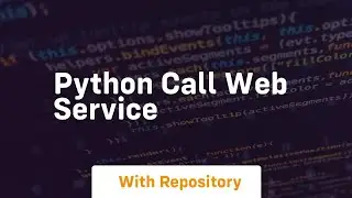 python call web service