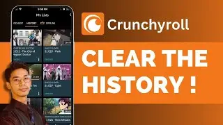 How To Clear History In Crunchyroll App | Delete Watch History On Crunchyroll !