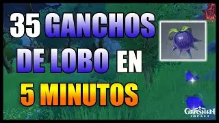 DONDE ENCONTRAR GANCHO DE LOBO -  RUTA FARMEO | GENSHIN IMPACT