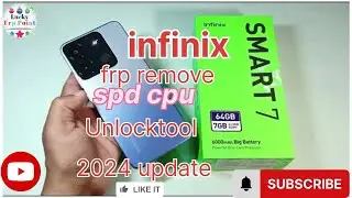 Infinix smart 7 frp remove Unlocktool spdcpu 