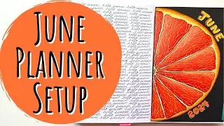 June Planner Setup: Functional Planning + Fun Planning Mix