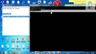 First Script in Linux