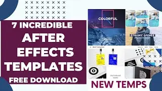 7 Best Free After Effects Templates